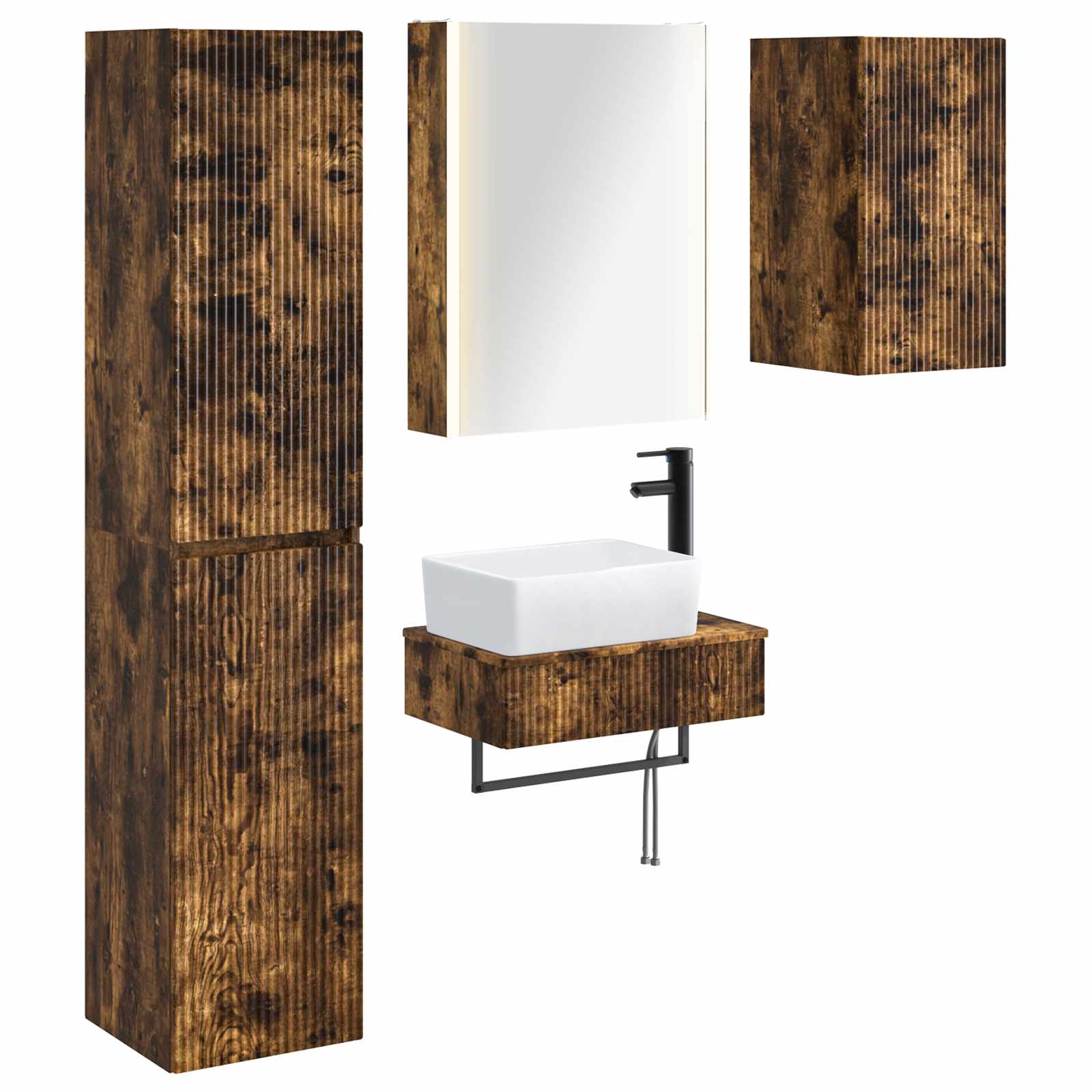 Bathroom Furniture Set 5 Pcs