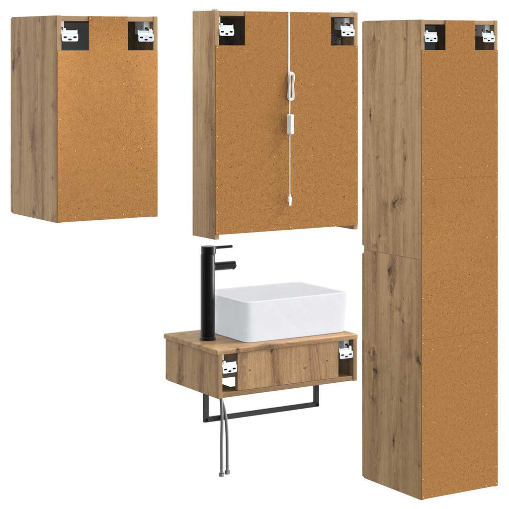 Bathroom Furniture Set 5 Pcs