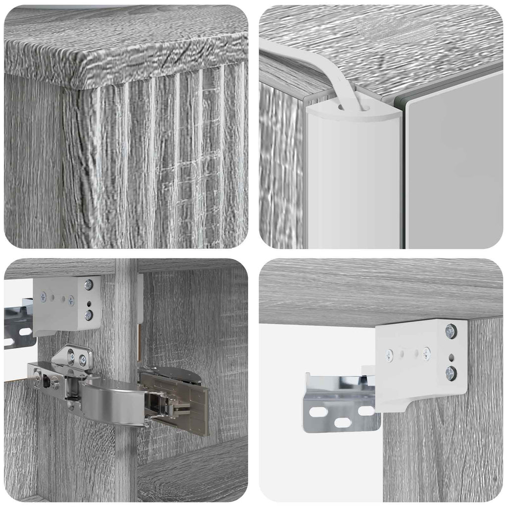 Bathroom Furniture Set 4 Pcs