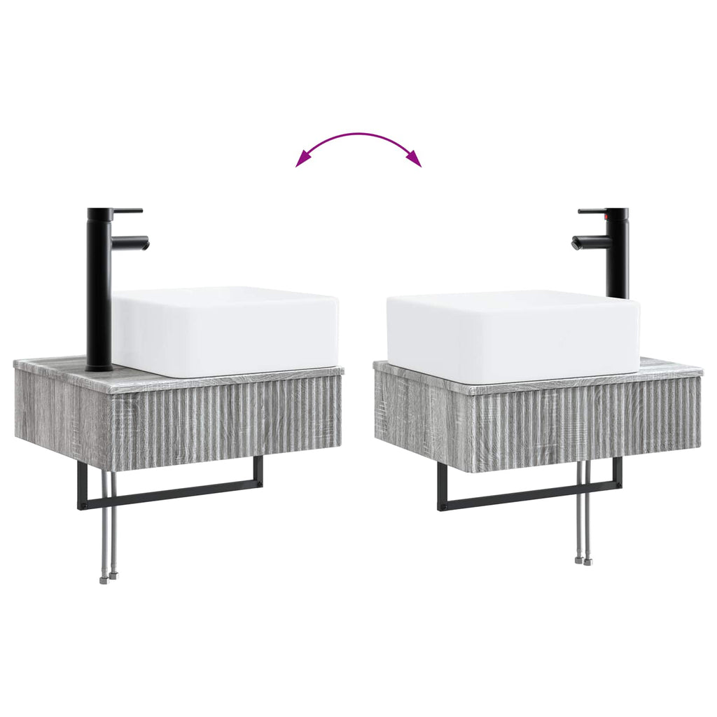Bathroom Furniture Set 4 Pcs