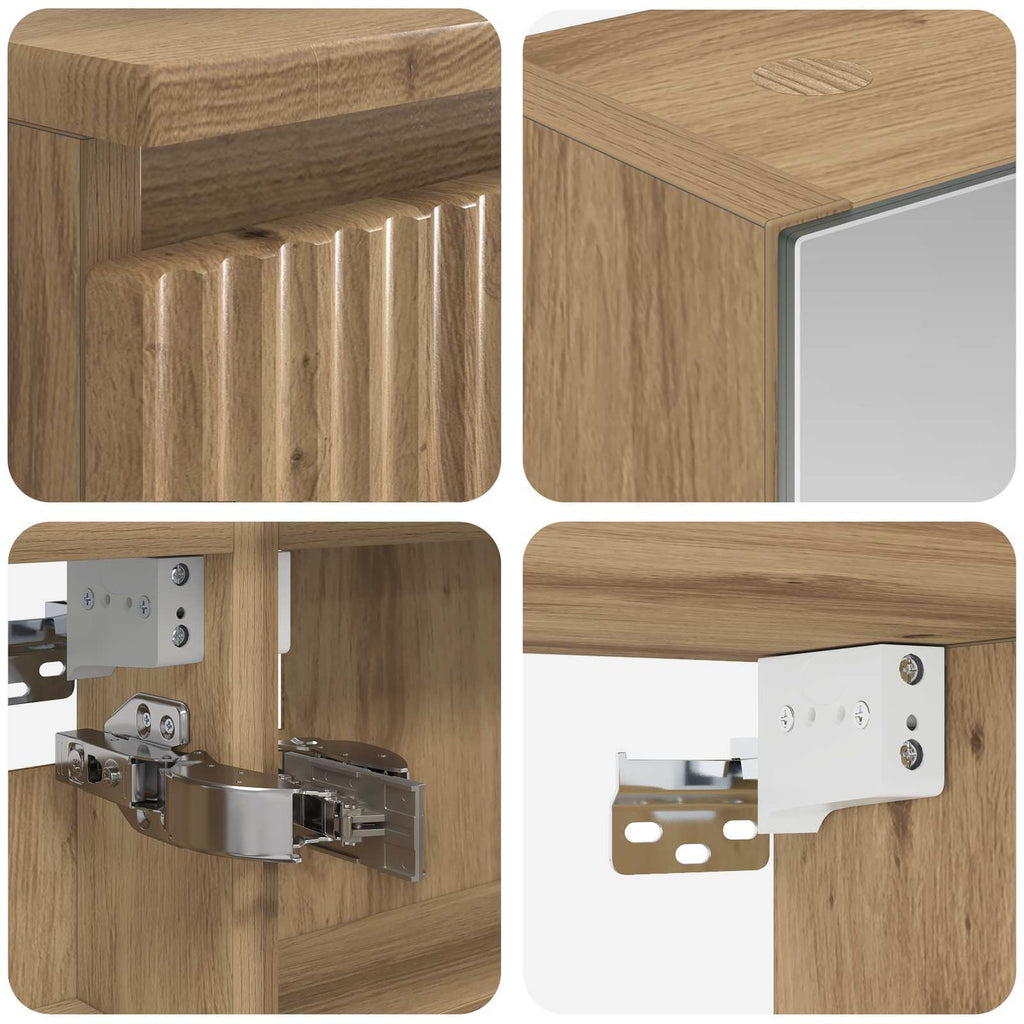 Bathroom Furniture Set 4 Pcs