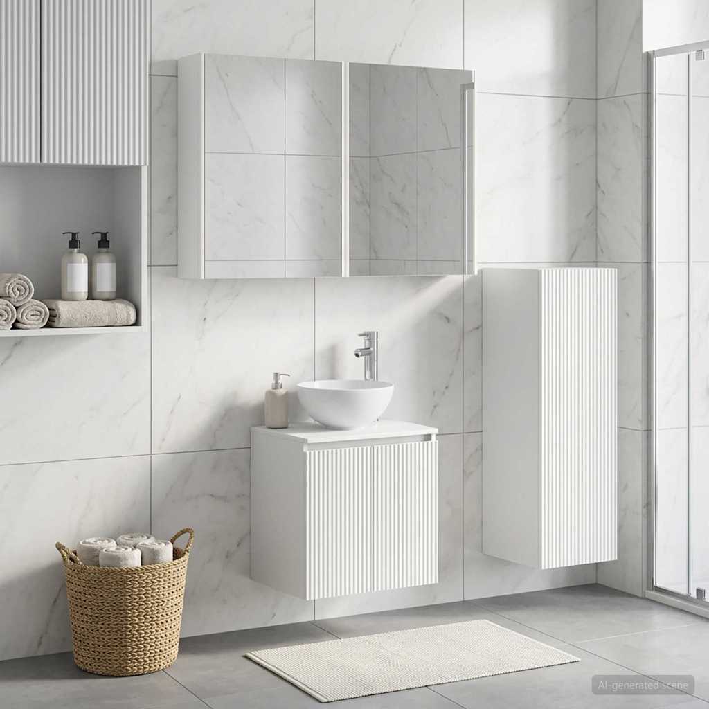 Bathroom Furniture Set 4 Pcs