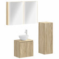 Bathroom Furniture Set 4 Pcs