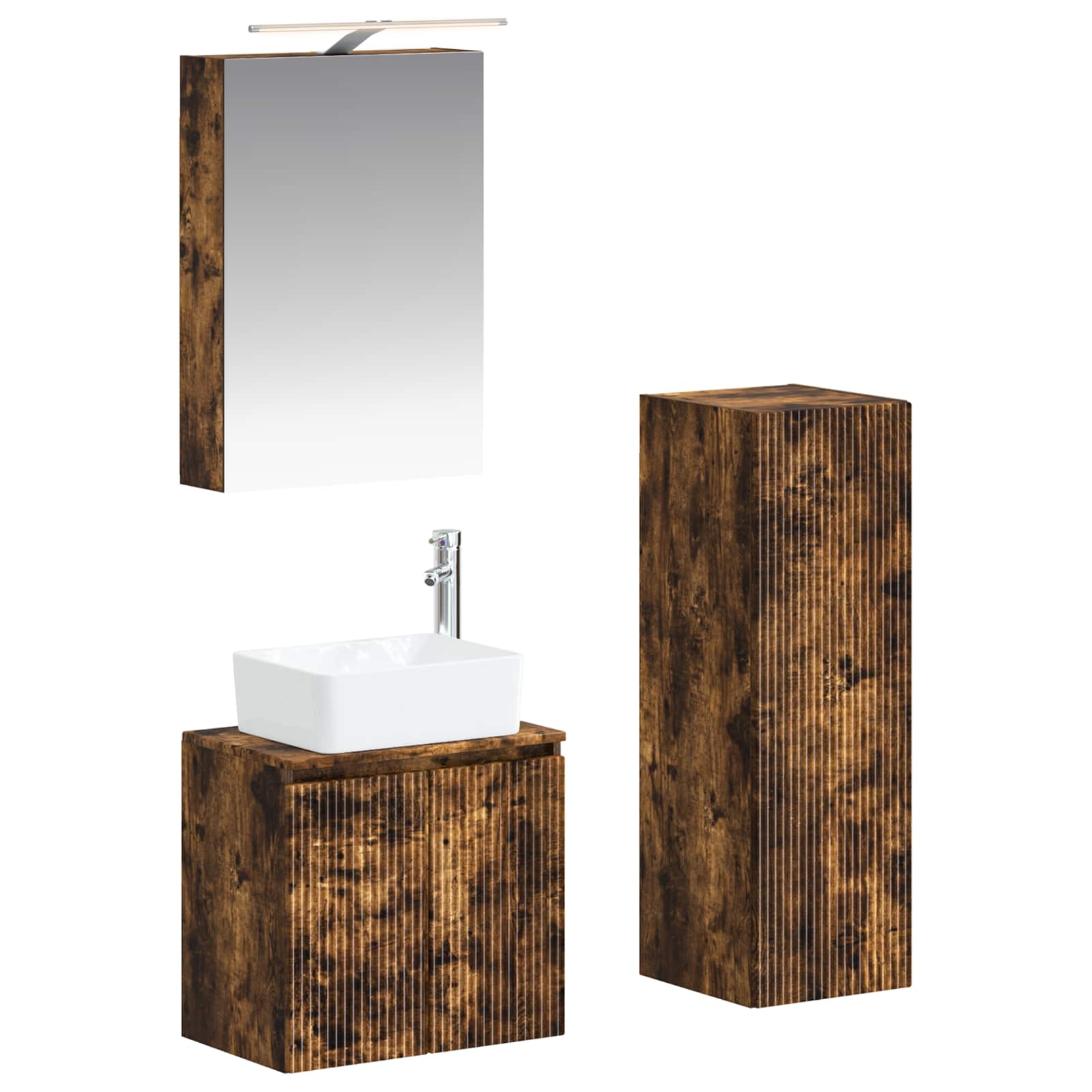 Bathroom Furniture Set 4 Pcs