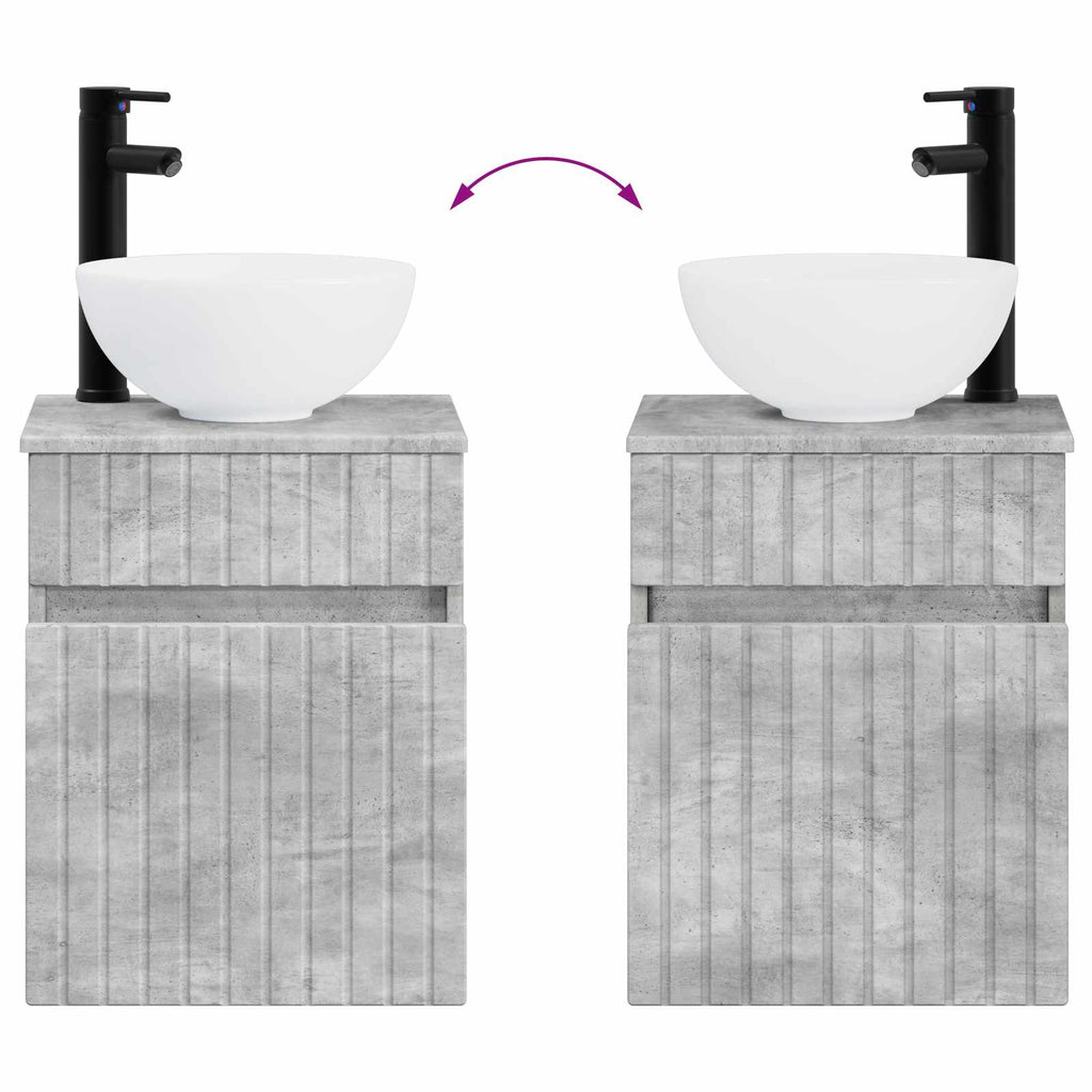 Bathroom Furniture Set 4 Pcs