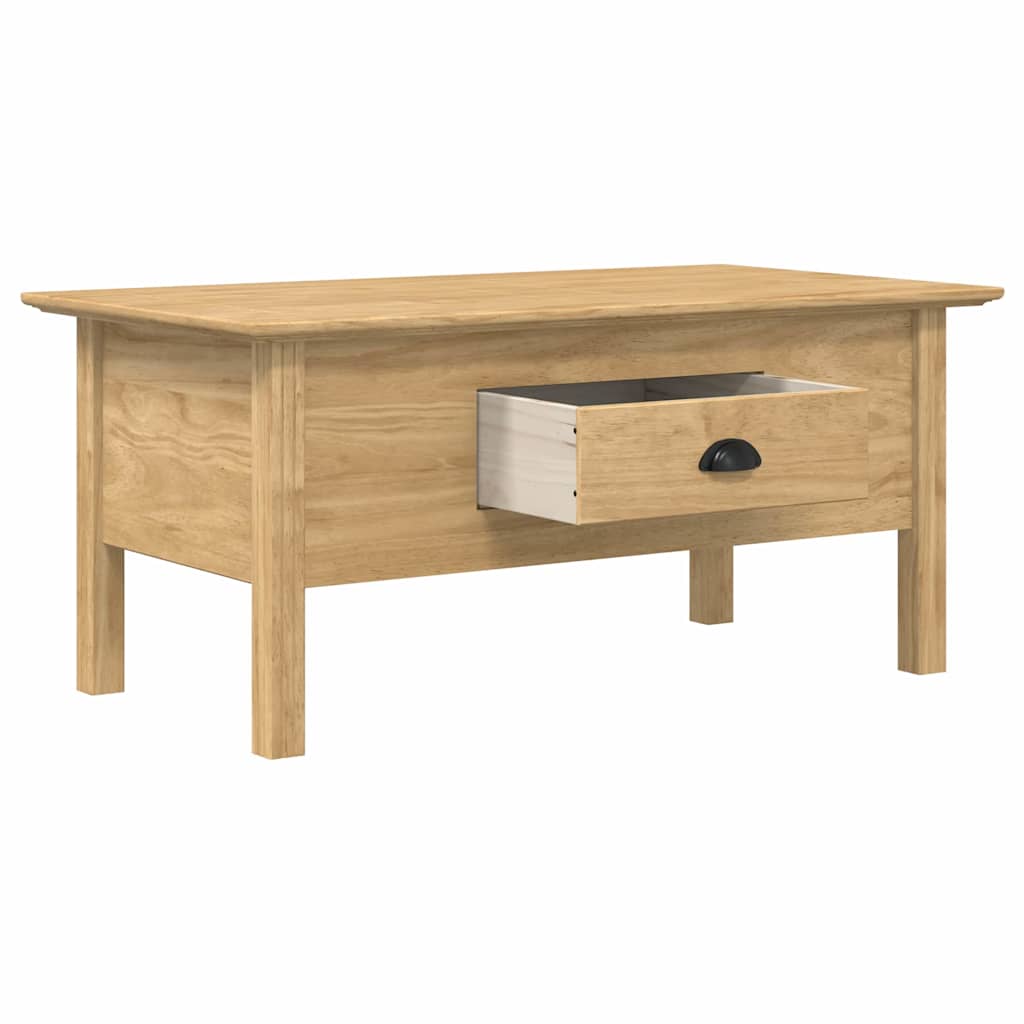 Coffee Table With Drawer Bodo 100 X 55 X 45.8 Cm