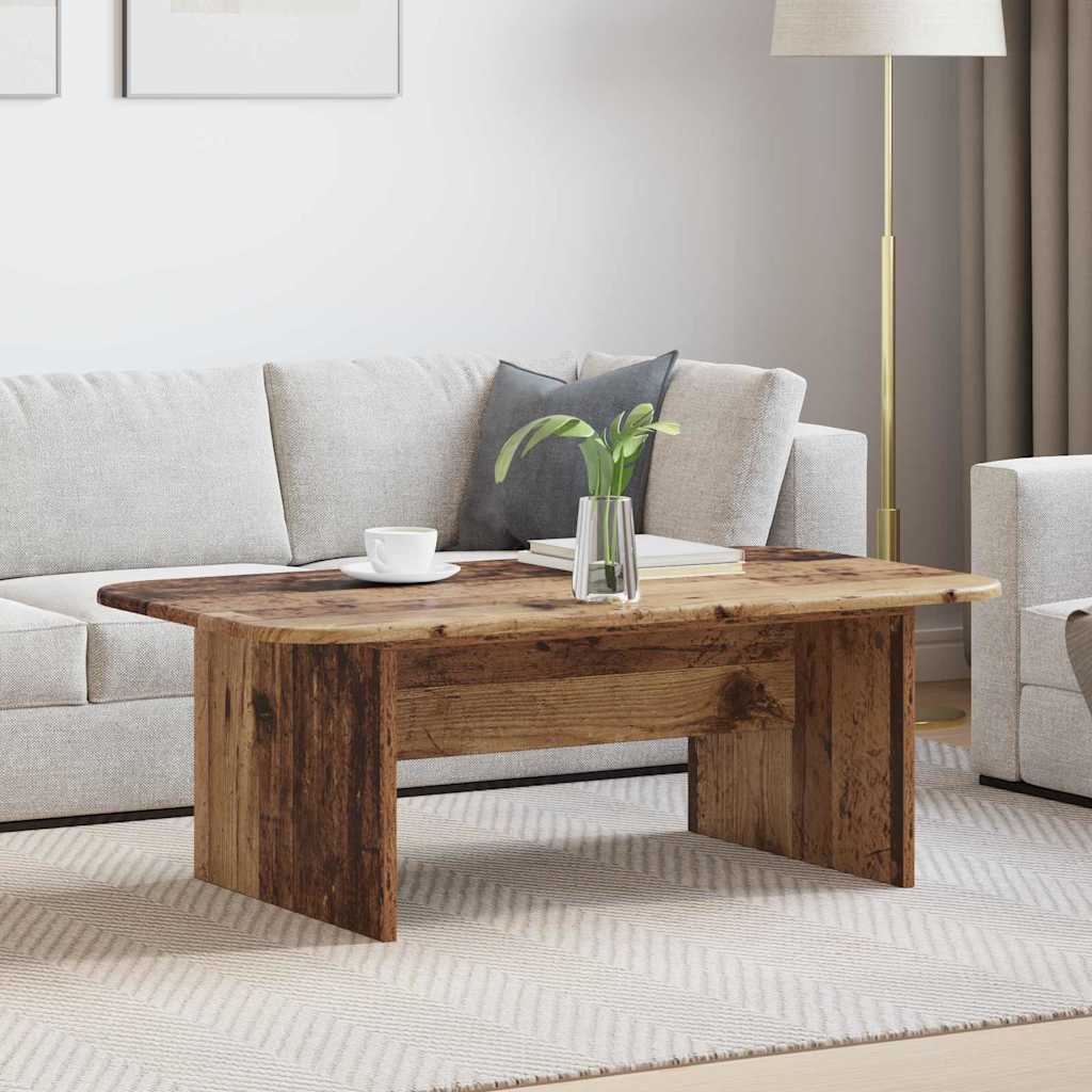 Coffee Table 93 X 53 X 33 Cm Engineered Wood