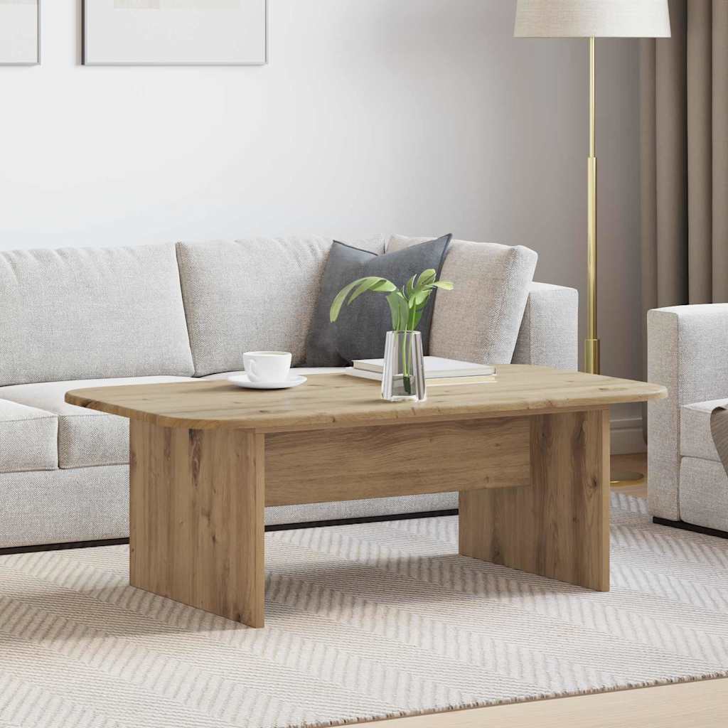 Coffee Table 93 X 53 X 33 Cm Engineered Wood