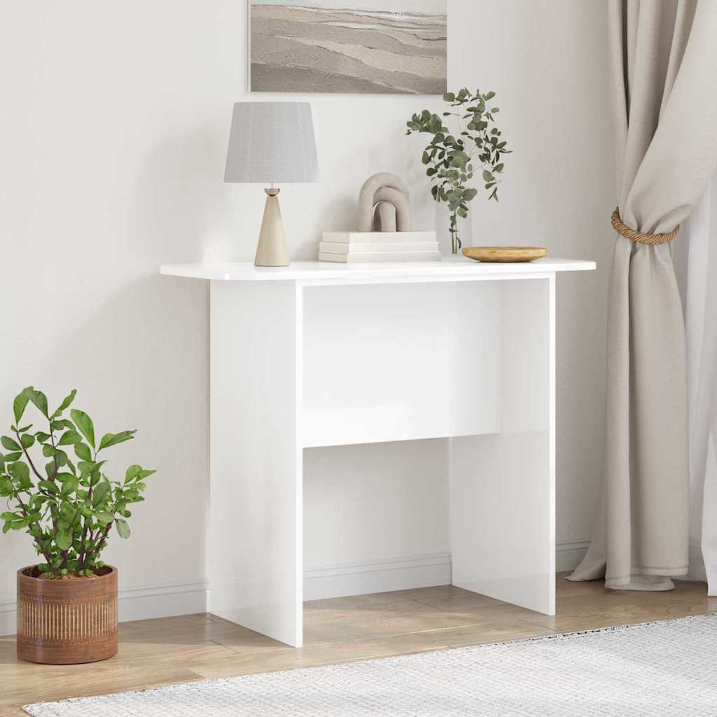 Console Table 93 X 40 X 75 Cm Engineered Wood