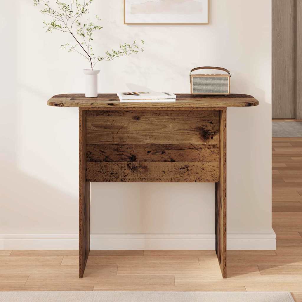 Console Table 93 X 40 X 75 Cm Engineered Wood