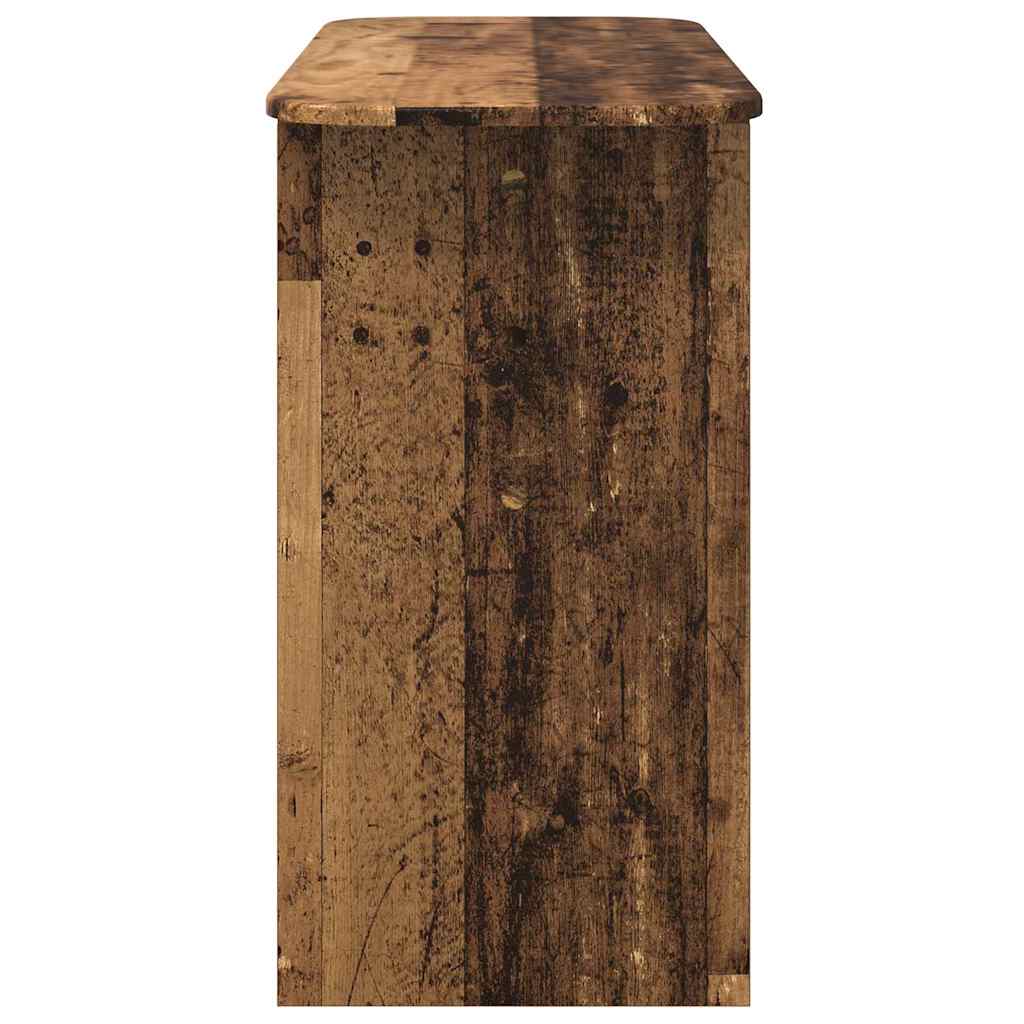 Console Table 93 X 40 X 75 Cm Engineered Wood