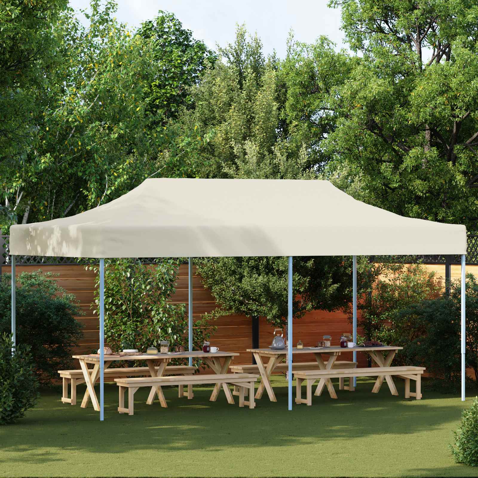 Party Tent Folding 292 X 580 X 315 Cm Oxford Fabric