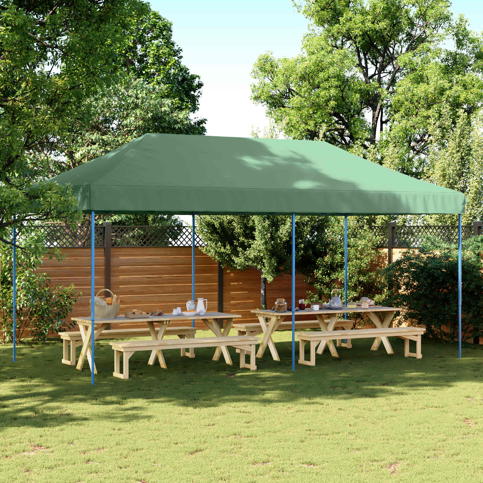 Party Tent Folding 292 X 580 X 315 Cm Oxford Fabric