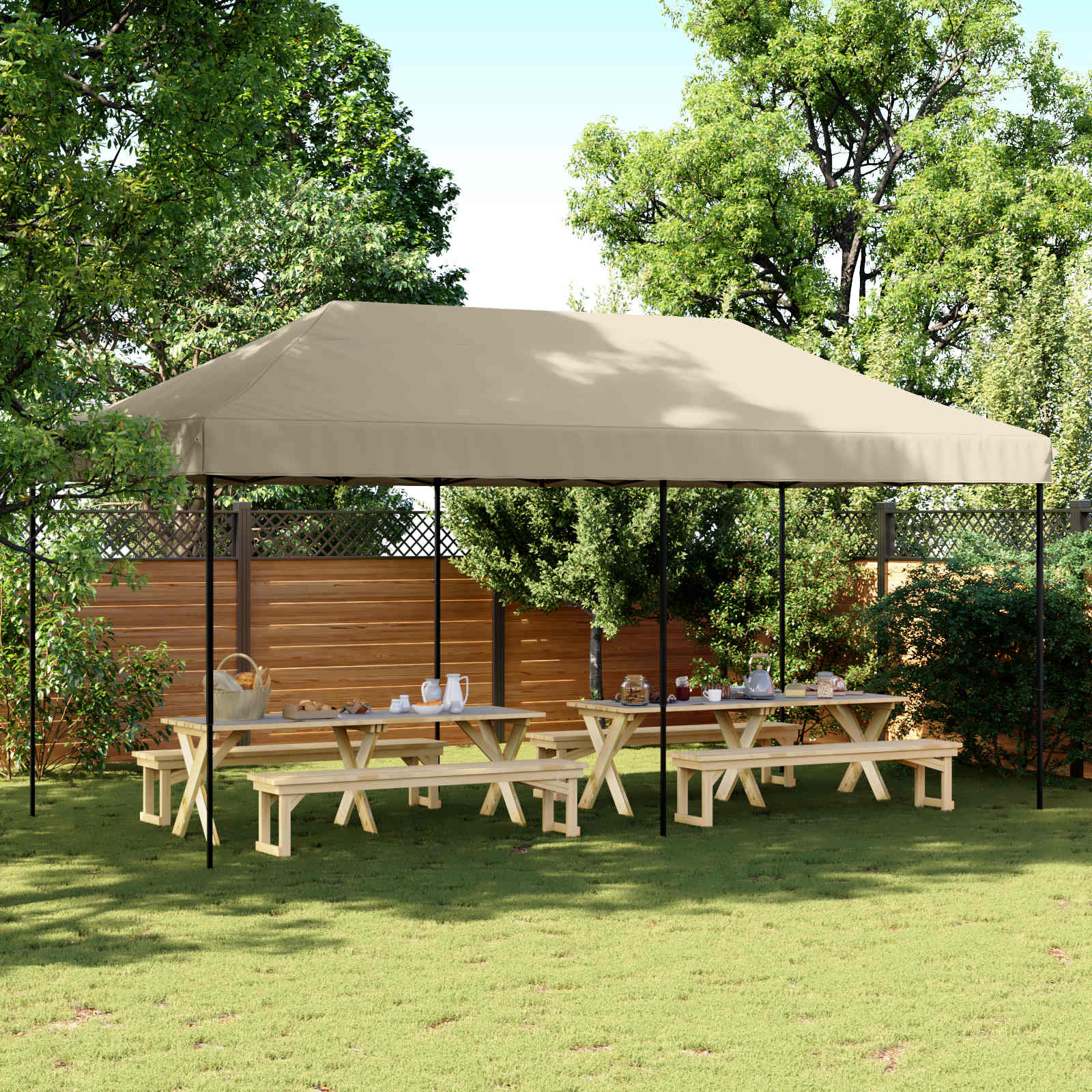 Party Tent Folding 292 X 580 X 315 Cm Oxford Fabric