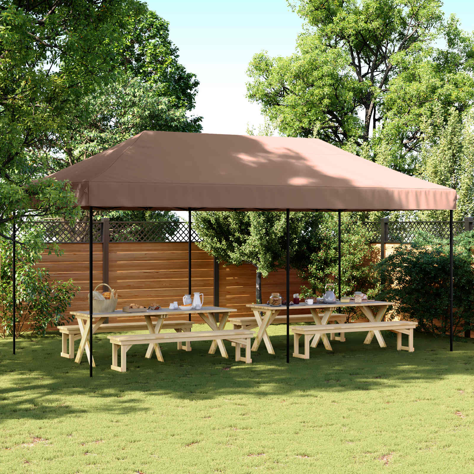 Party Tent Folding 292 X 580 X 315 Cm Oxford Fabric