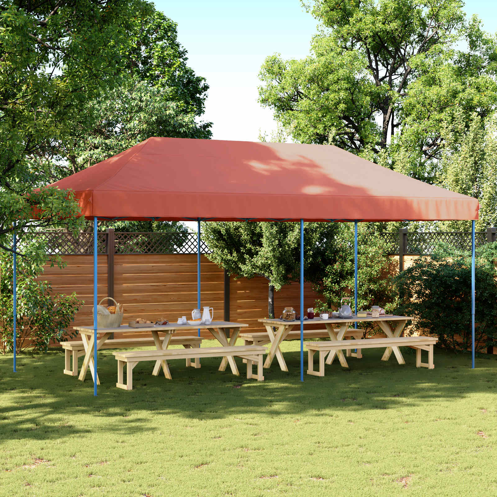 Party Tent Folding 292 X 580 X 315 Cm Oxford Fabric