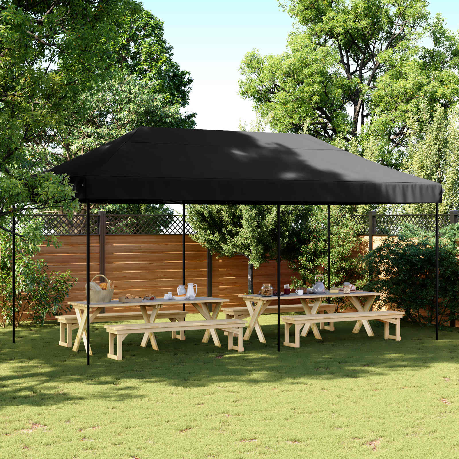 Party Tent Folding 292 X 580 X 315 Cm Oxford Fabric