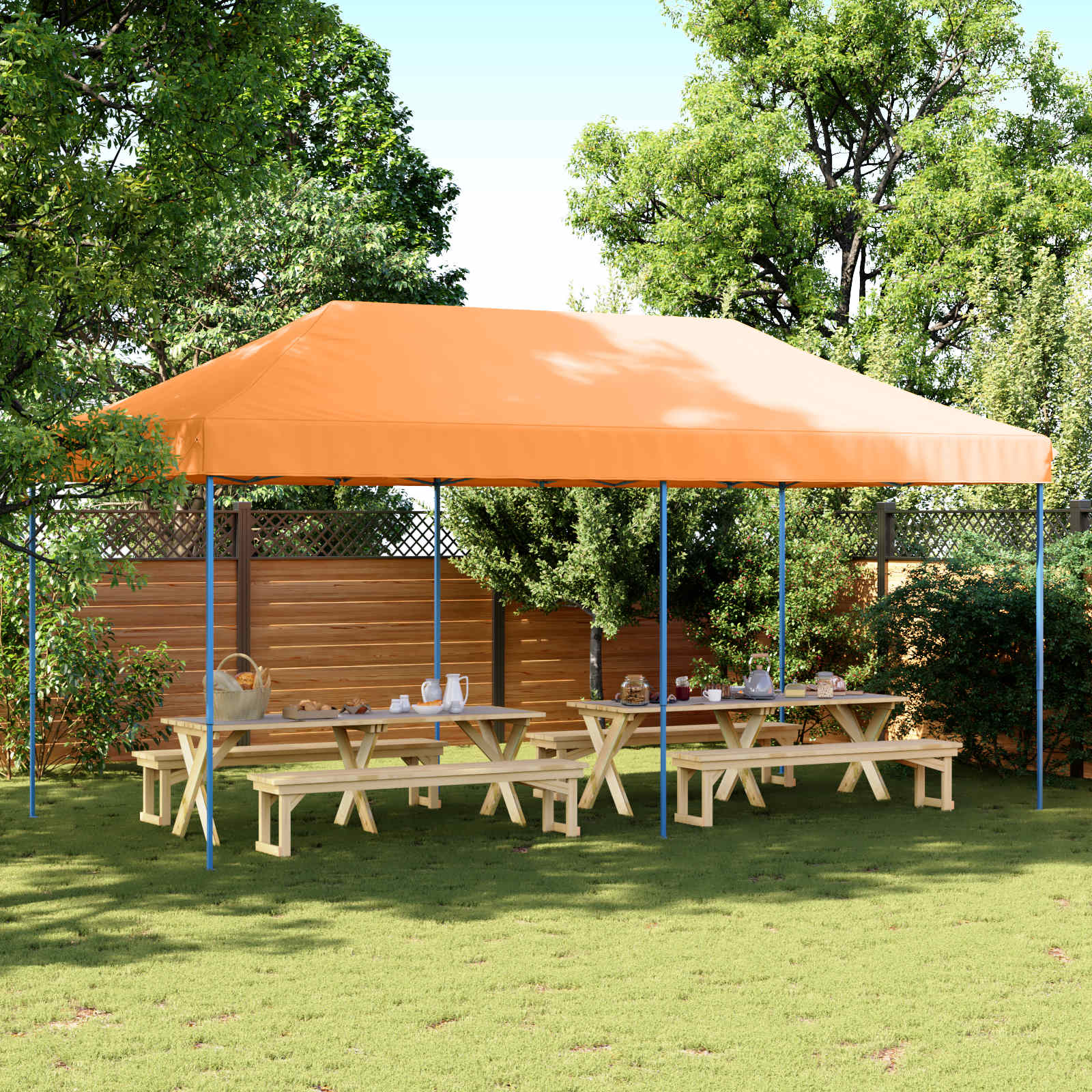 Party Tent Folding 292 X 580 X 315 Cm Oxford Fabric