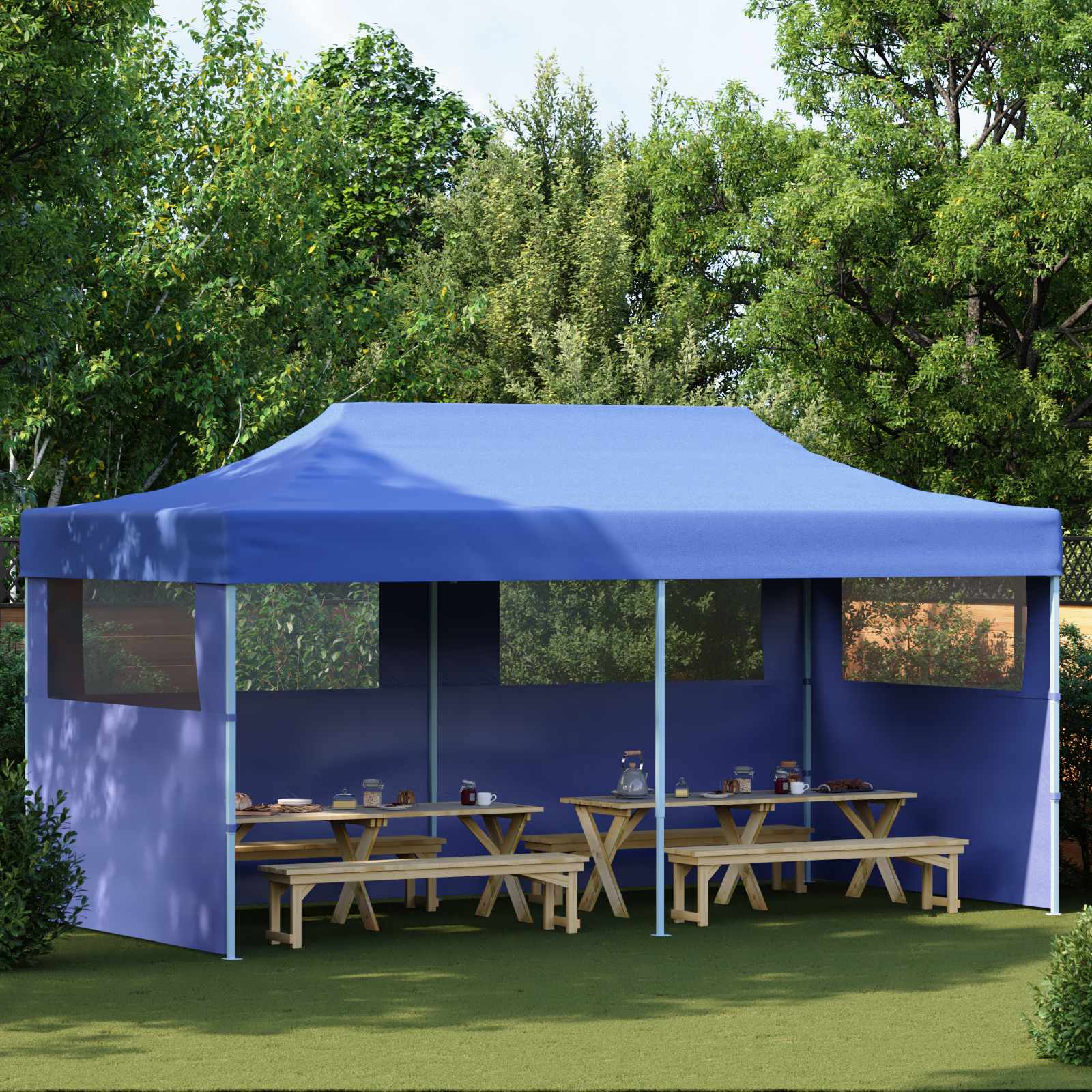 Party Tent Folding 292 X 580 X 315 Cm Oxford Fabric