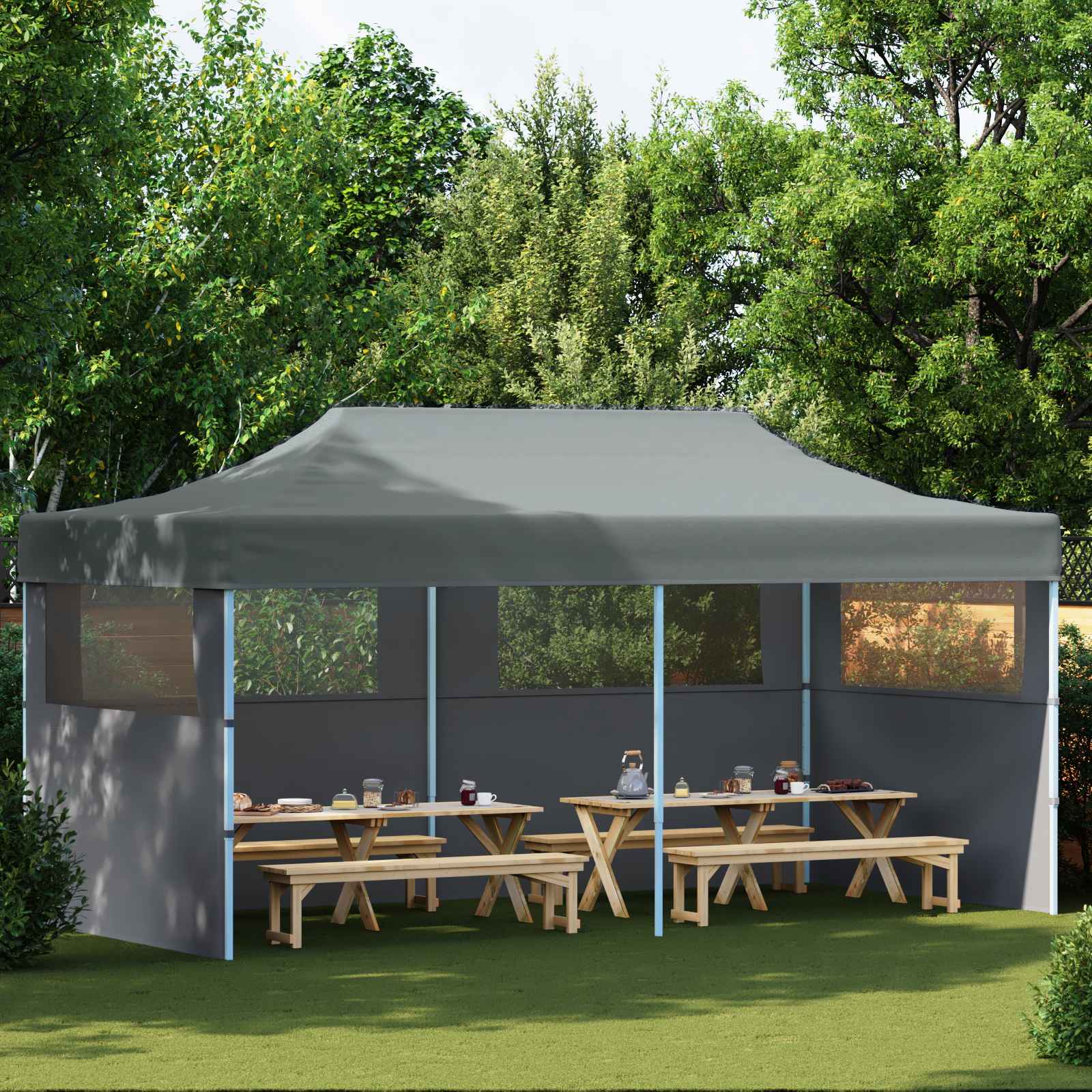 Party Tent Folding 292 X 580 X 315 Cm Oxford Fabric