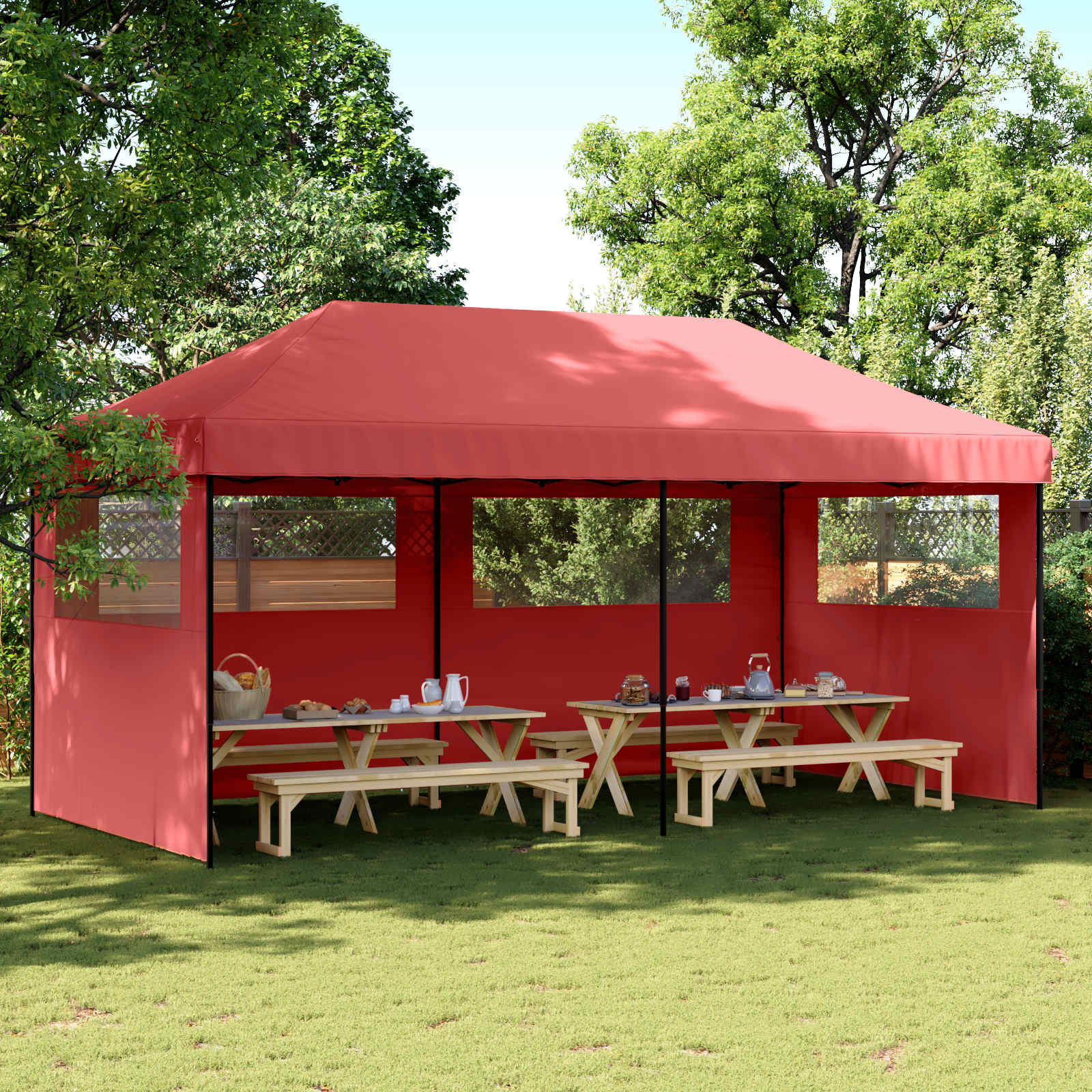 Party Tent Folding 292 X 580 X 315 Cm Oxford Fabric