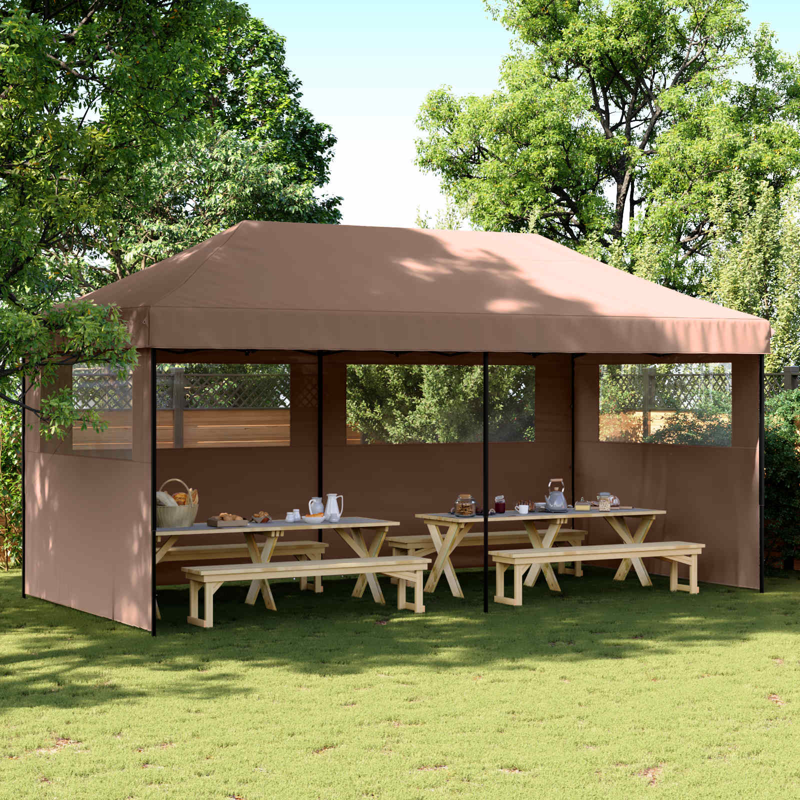 Party Tent Folding 292 X 580 X 315 Cm Oxford Fabric
