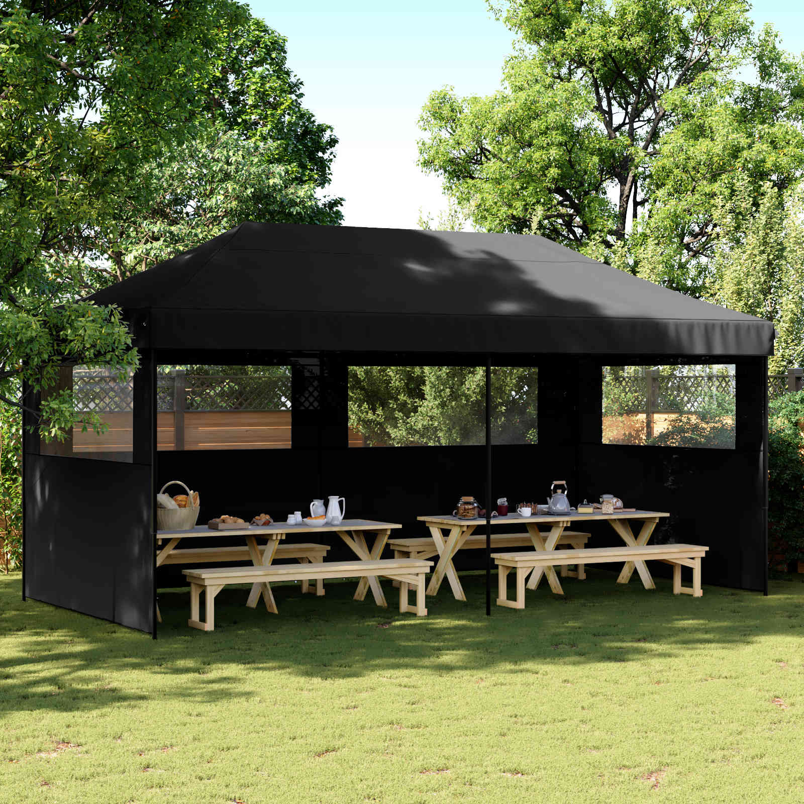 Party Tent Folding 292 X 580 X 315 Cm Oxford Fabric