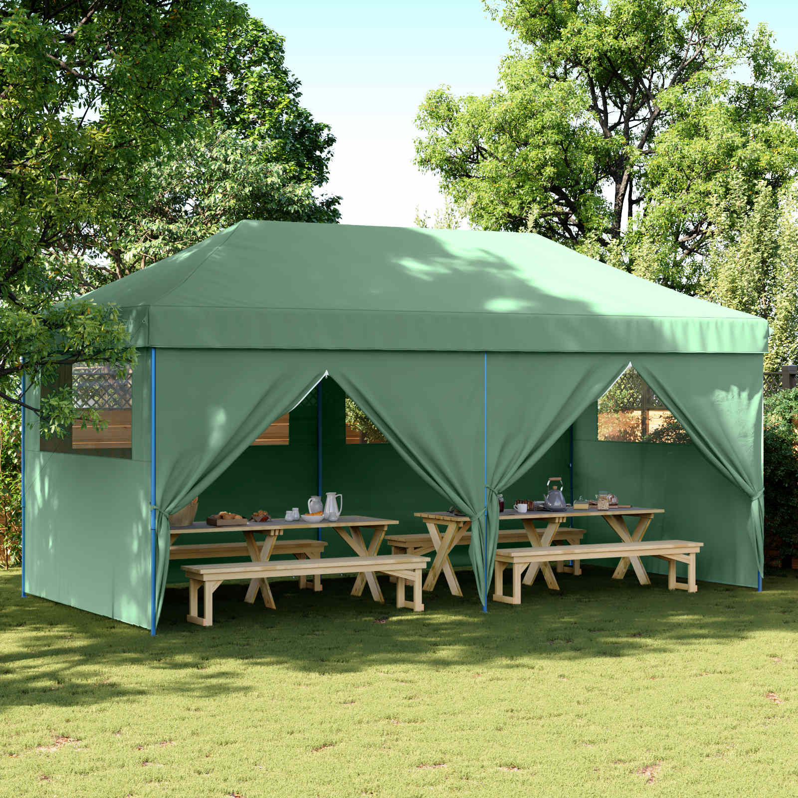 Party Tent Folding 292 X 580 X 315 Cm Oxford Fabric