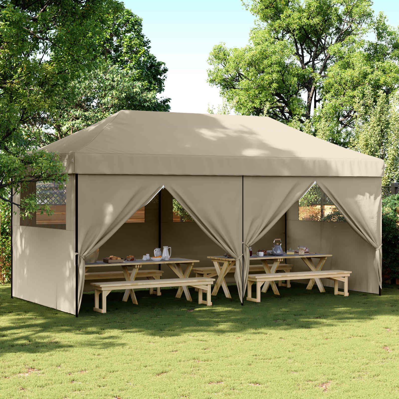Party Tent Folding 292 X 580 X 315 Cm Oxford Fabric