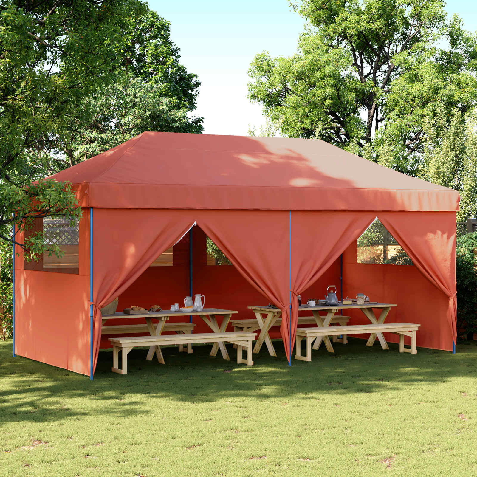 Party Tent Folding 292 X 580 X 315 Cm Oxford Fabric