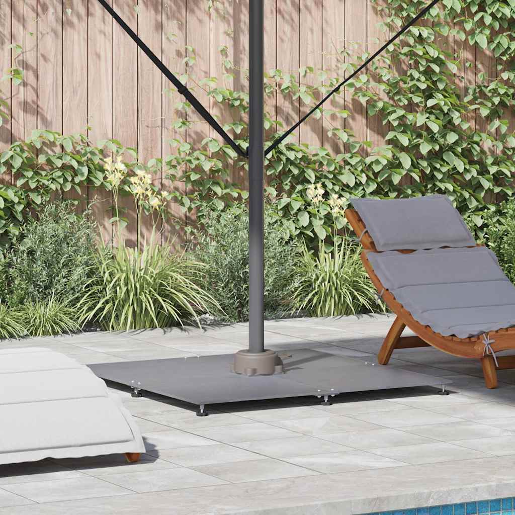 Parasol Base 100 X 100 X 4 Cm Steel