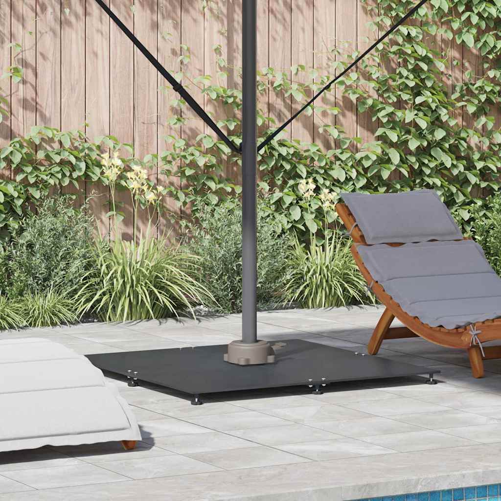 Parasol Base 100 X 100 X 4 Cm Steel