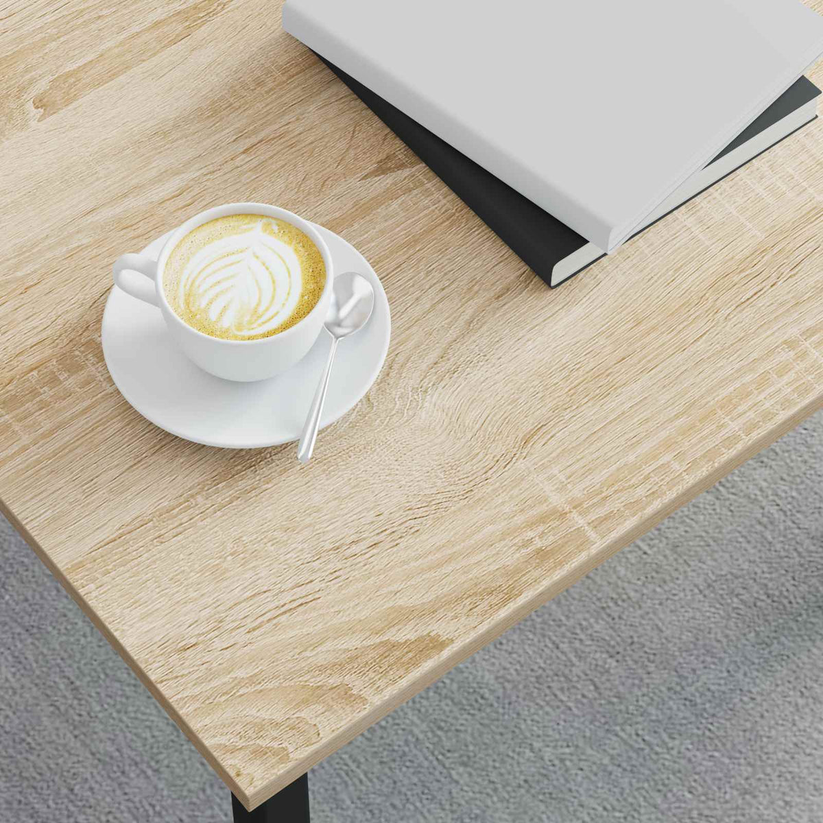 Coffee Table Artisian Oak Engineered Wood Sonoma Oak Artisan Oak Grey Sonoma 40