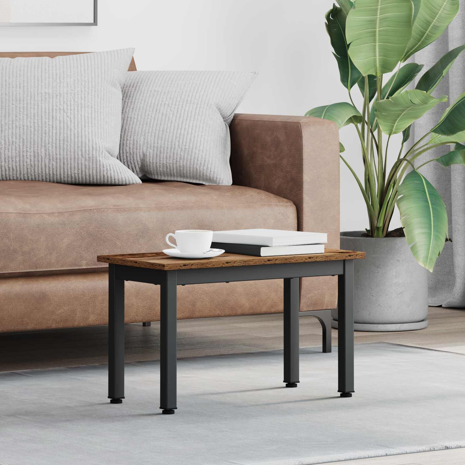 Coffee Table Artisian Oak Engineered Wood