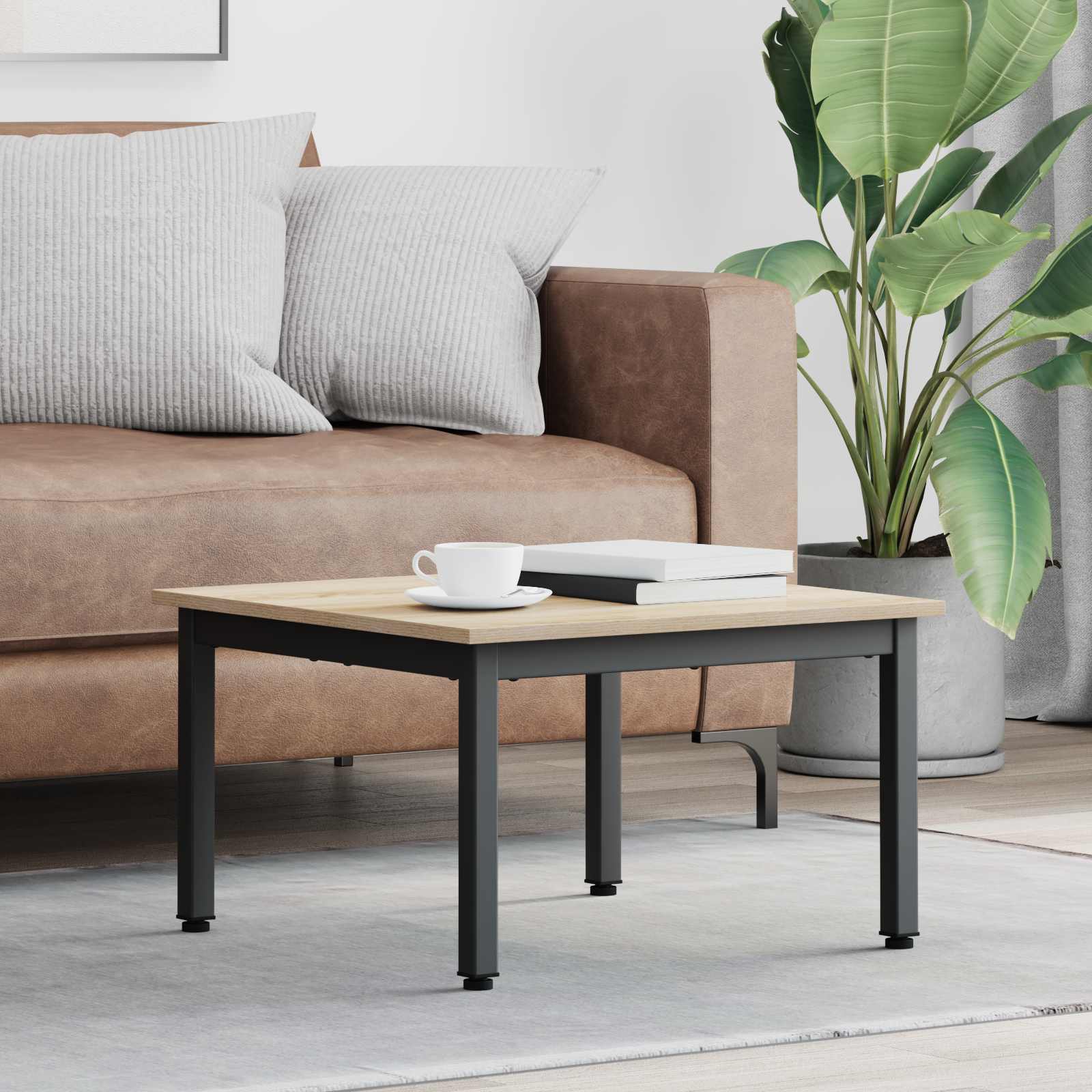 Coffee Table Artisian Oak Engineered Wood