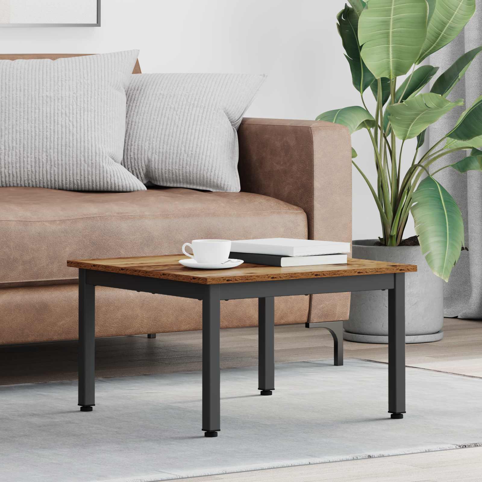 Coffee Table Artisian Oak Engineered Wood