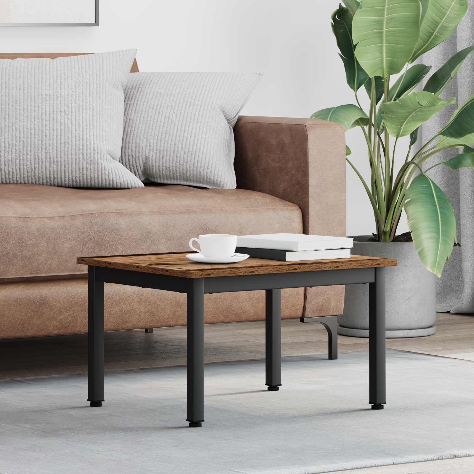 Coffee Table Artisian Oak Engineered Wood