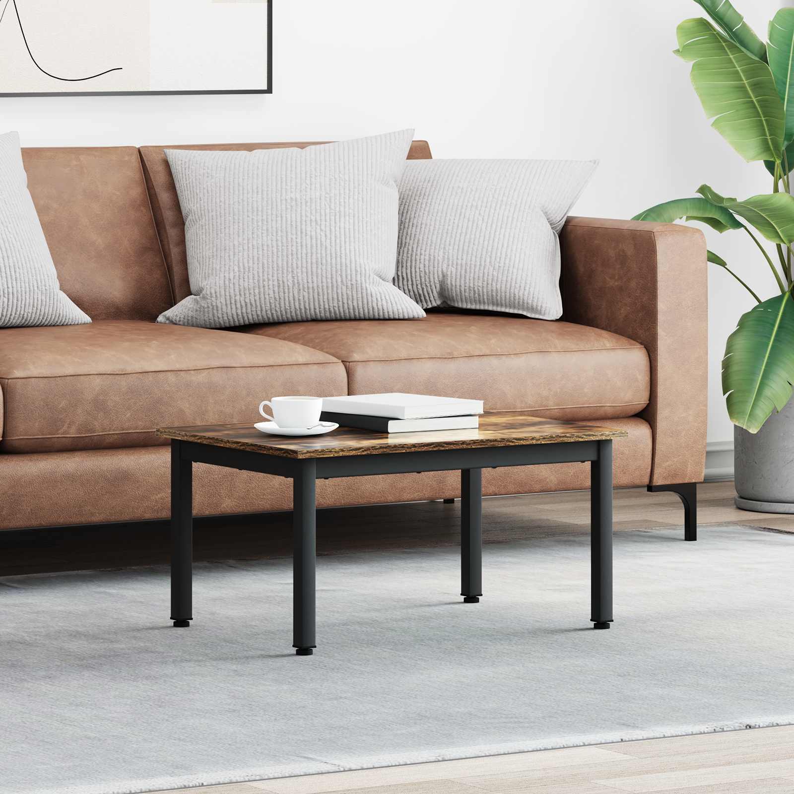Coffee Table Artisian Oak Engineered Wood