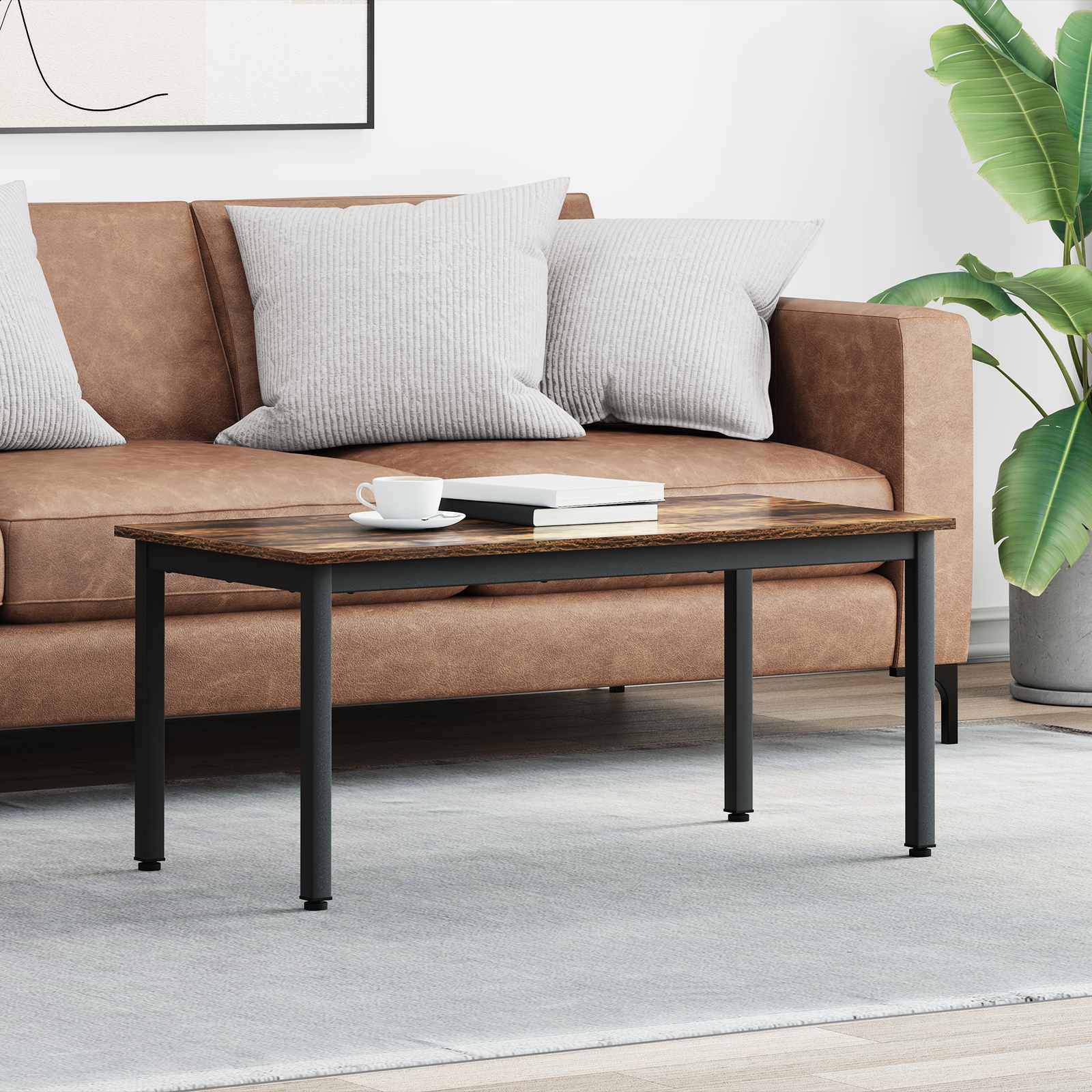Coffee Table Artisian Oak Engineered Wood