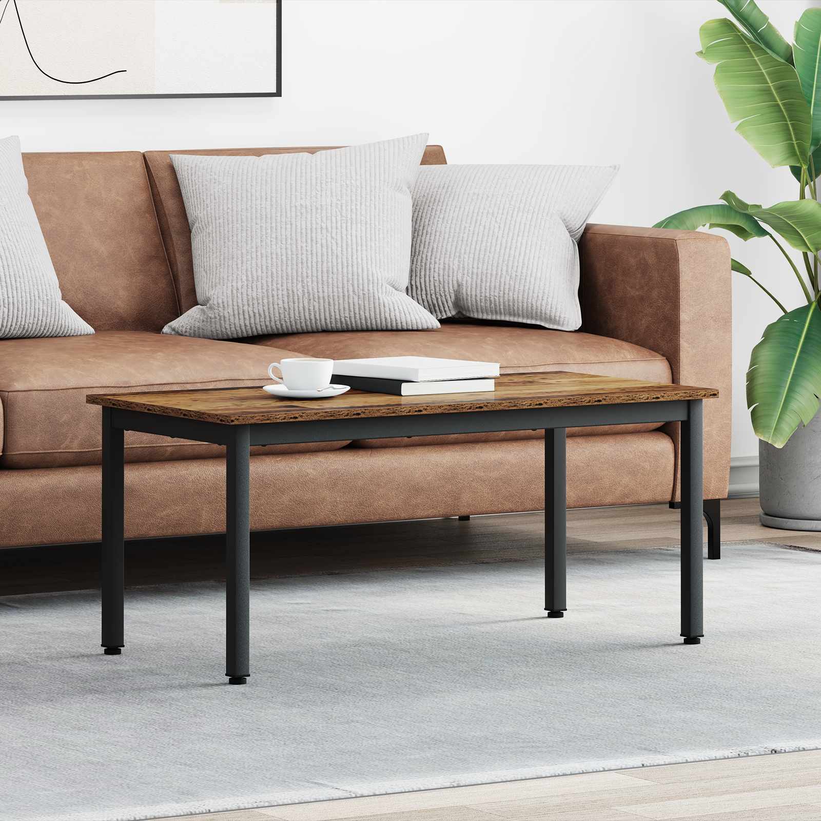 Coffee Table Artisian Oak Engineered Wood