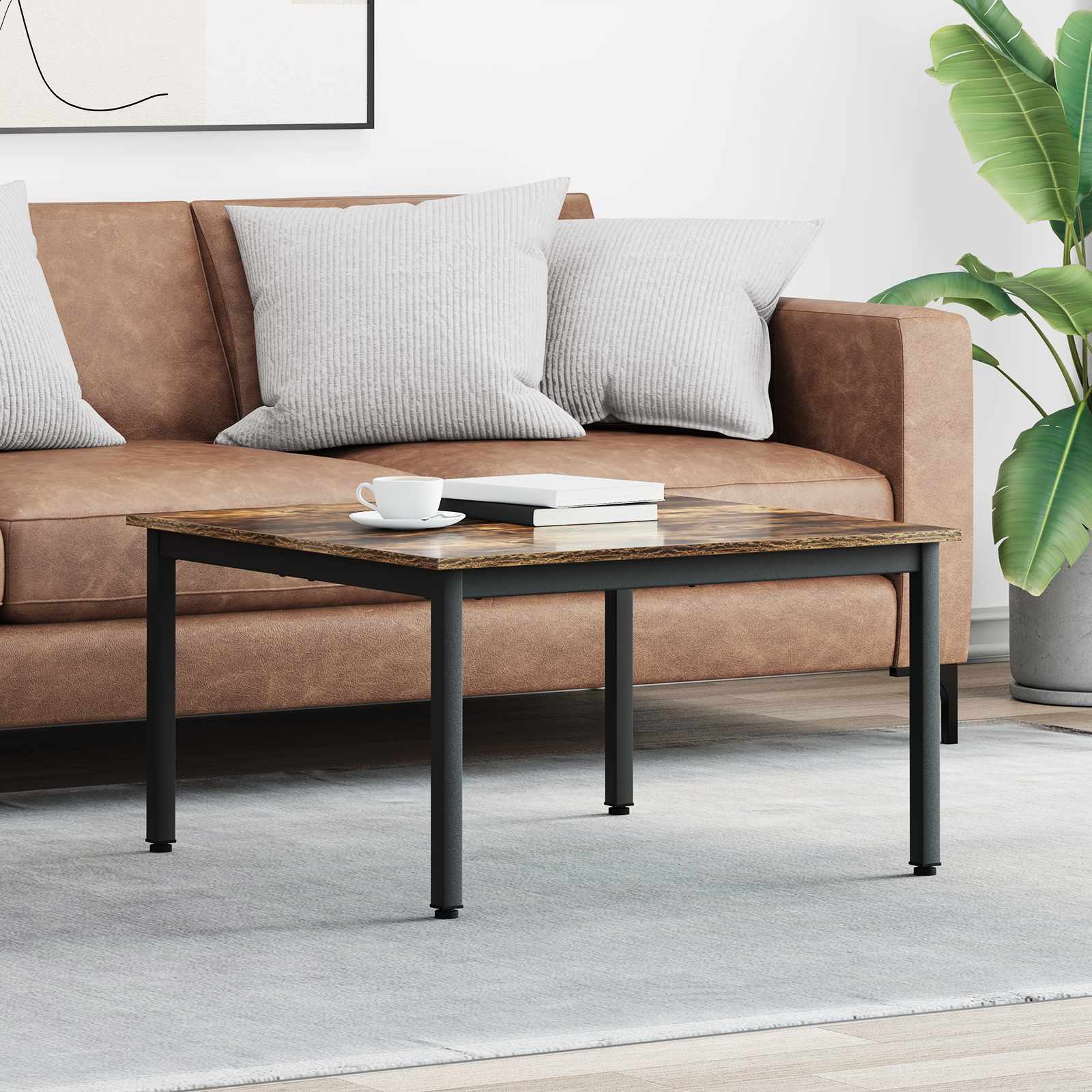 Coffee Table Artisian Oak Engineered Wood