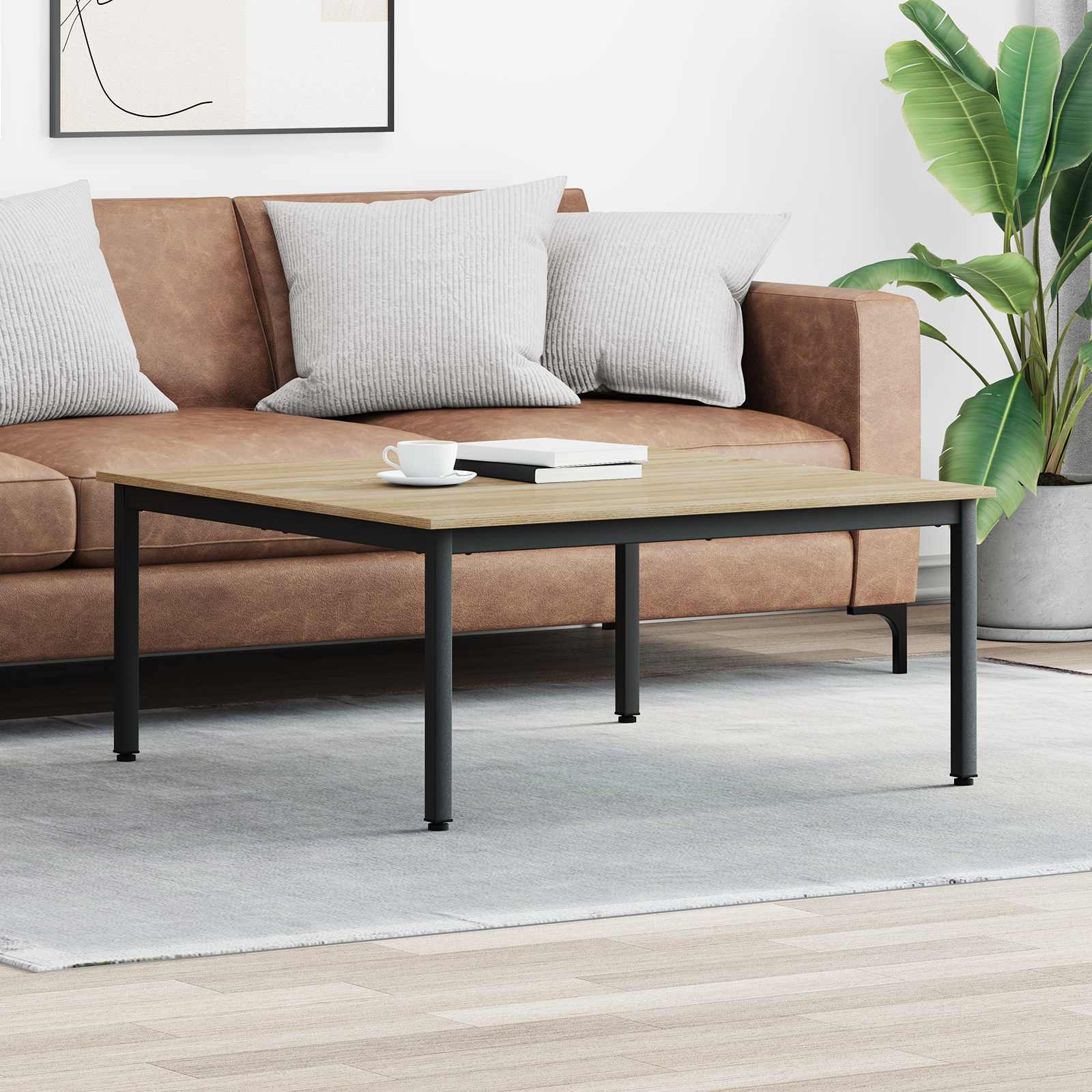 Coffee Table Artisian Oak Engineered Wood