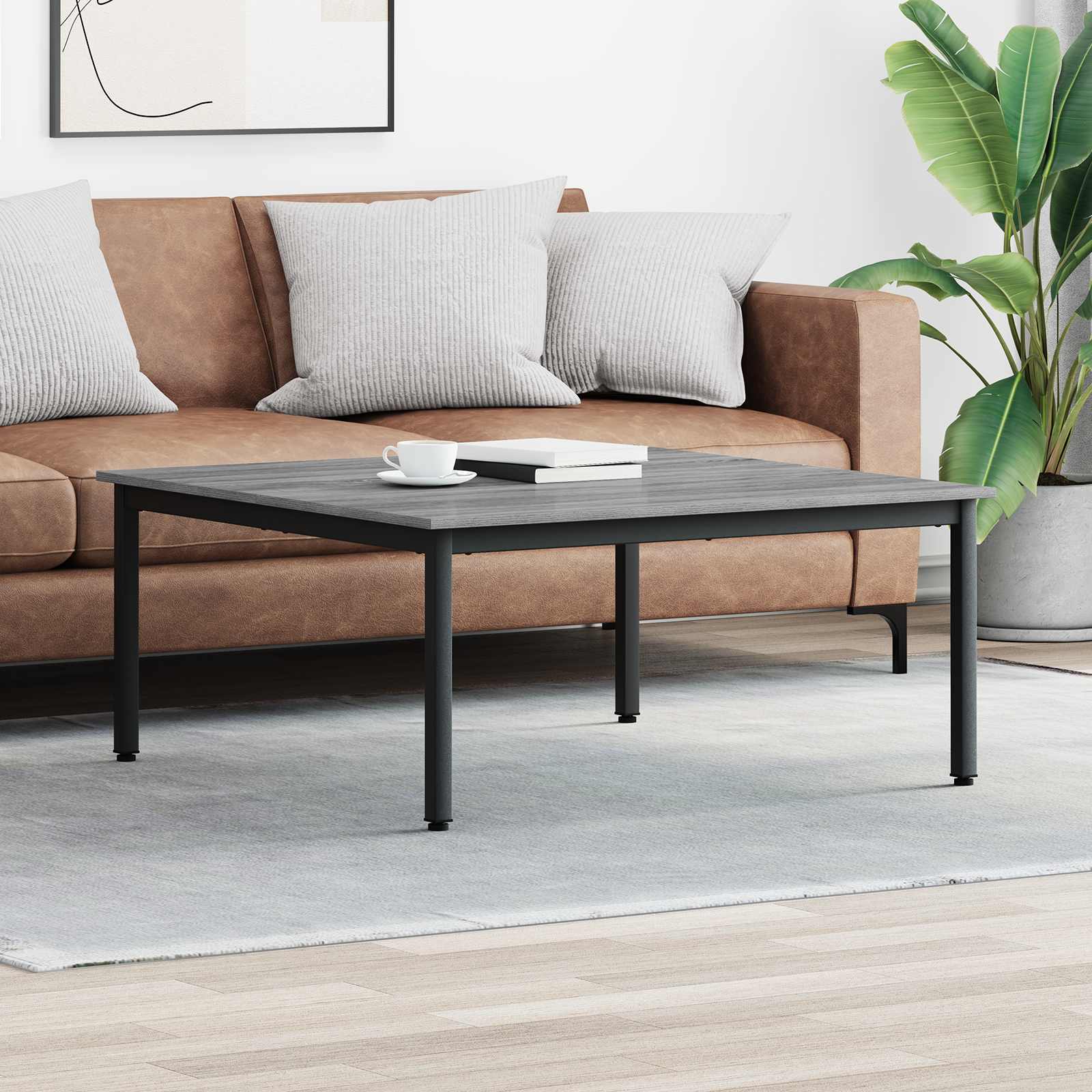 Coffee Table Artisian Oak Engineered Wood
