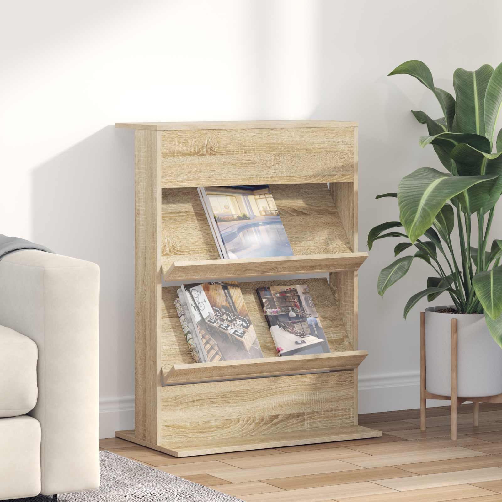 Magazine Rack Engineered Wood