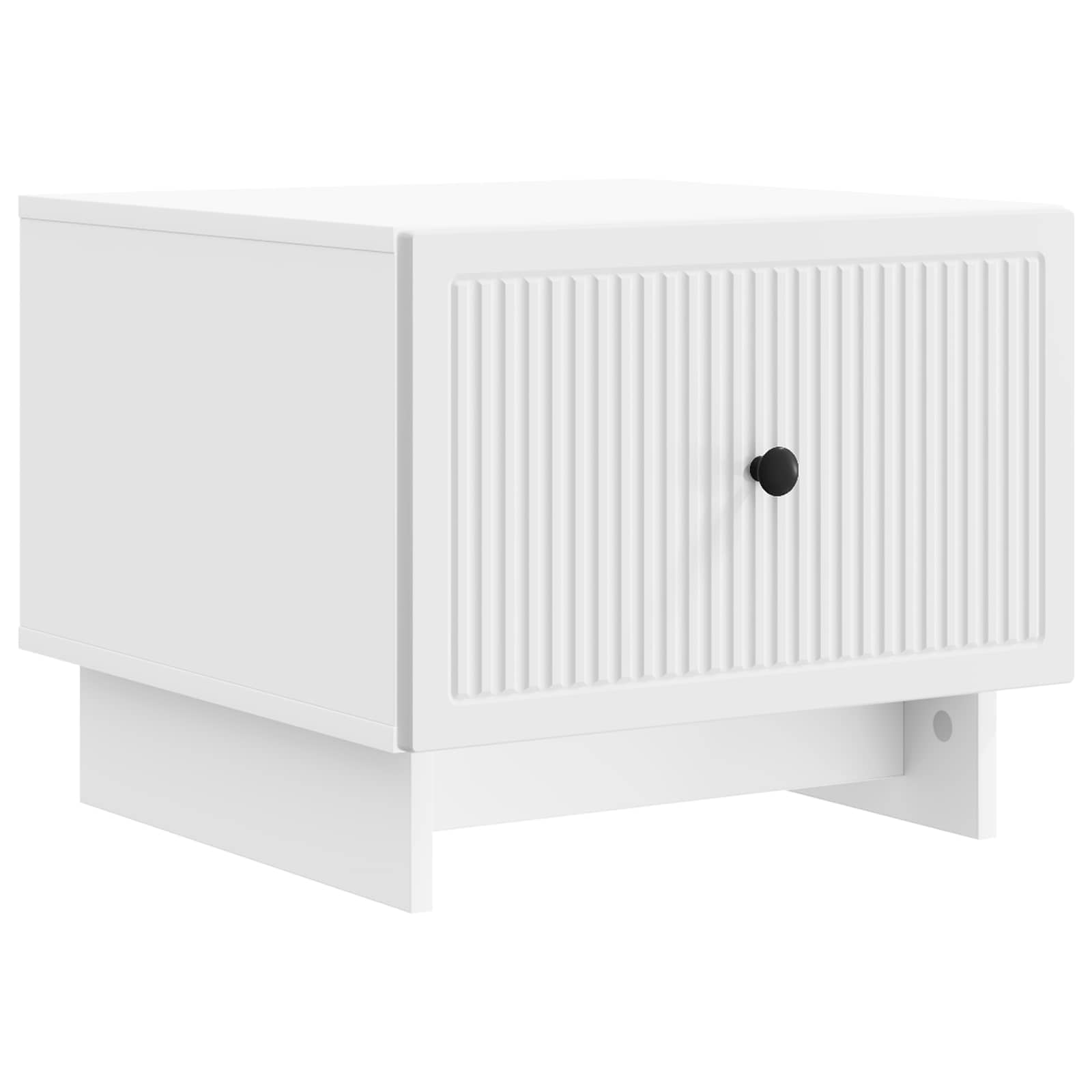 Coffee Table With Drawer 49 X 50 X 40 Cm Engineered Wood