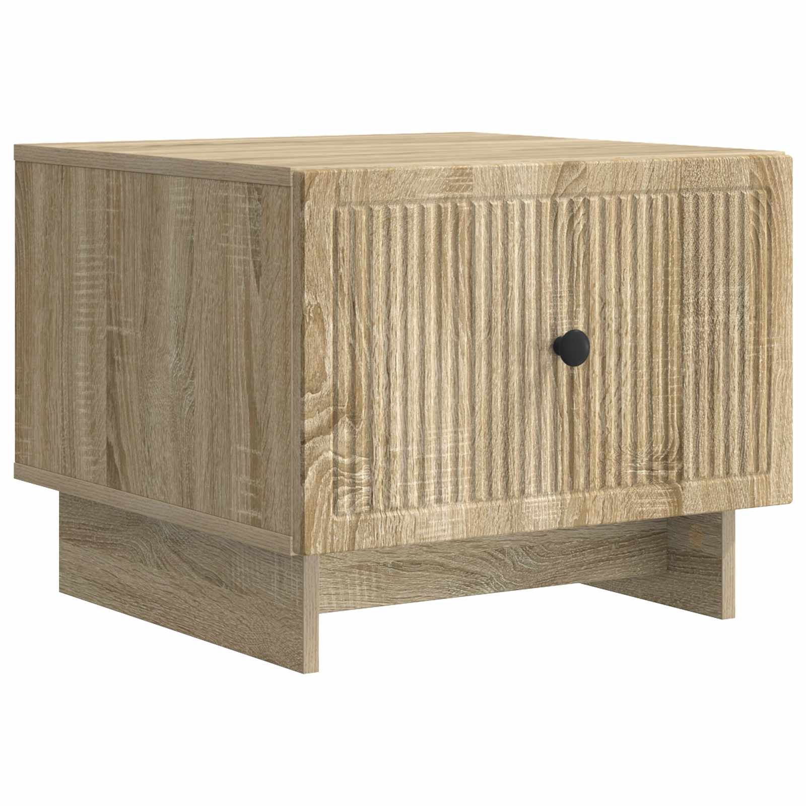 Coffee Table With Drawer 49 X 50 X 40 Cm Engineered Wood