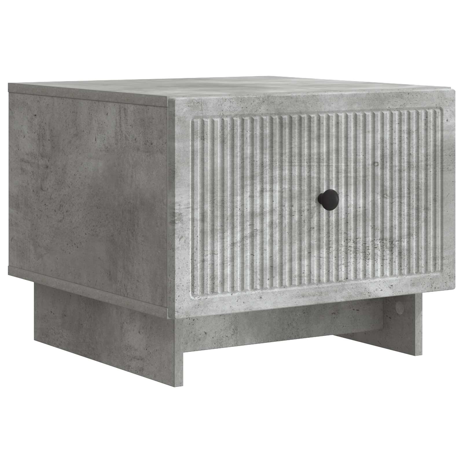 Coffee Table With Drawer 49 X 50 X 40 Cm Engineered Wood