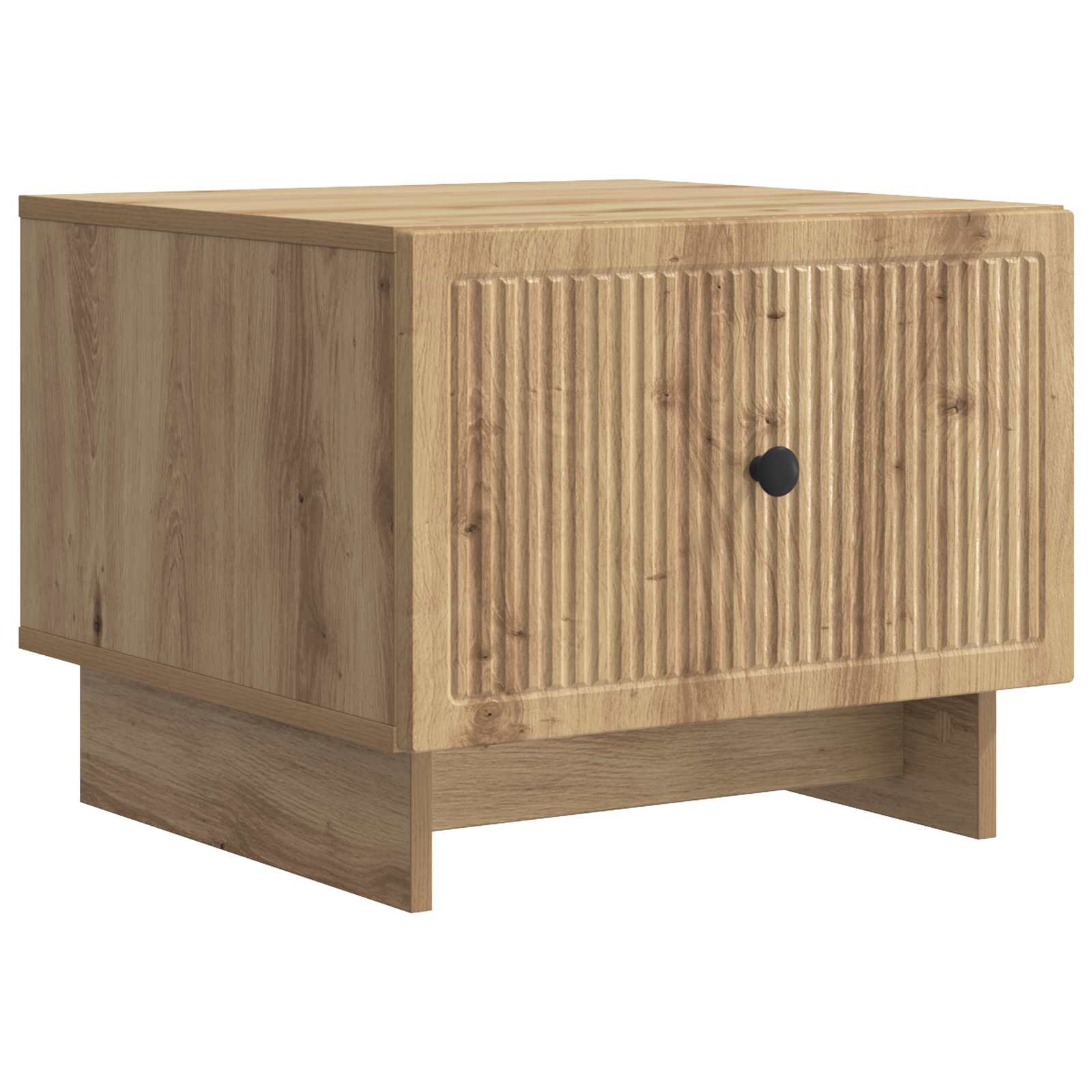 Coffee Table With Drawer 49 X 50 X 40 Cm Engineered Wood