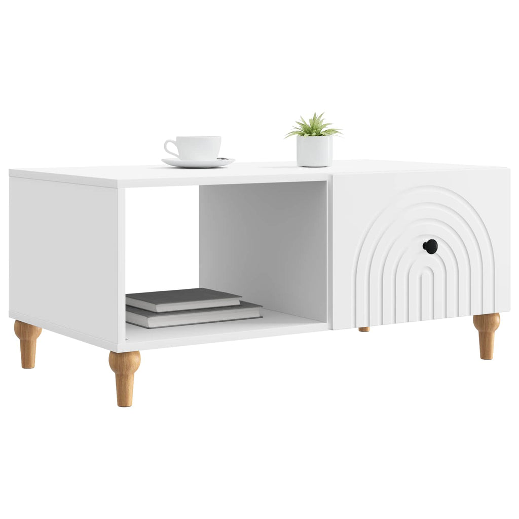 Coffee Table 90 X 50 X 40 Cm Engineered Wood