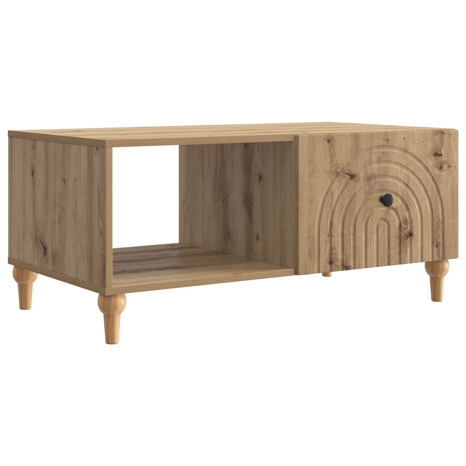 Coffee Table 90 X 50 X 40 Cm Engineered Wood
